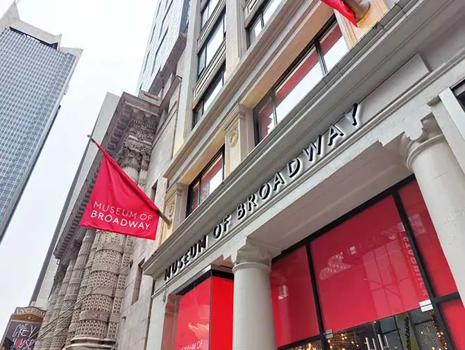 Museum of Broadway New Yorkissa