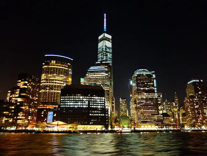 Hudsonjoki-illallisristeily New Yorkissa - Skyline