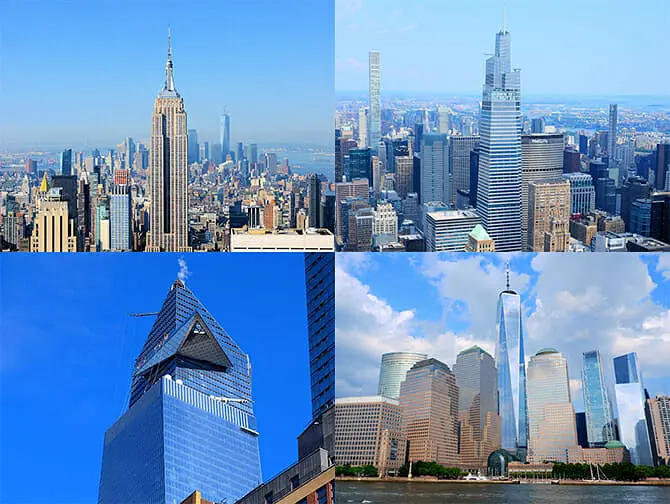 Parhaat näköalatasanteet New Yorkissa
