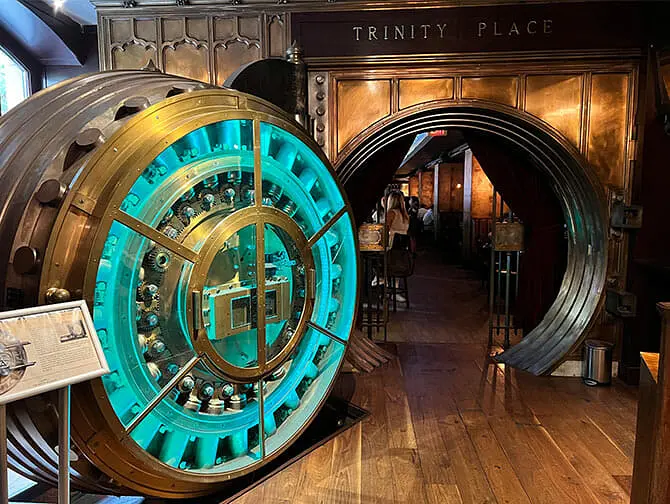 Teemaravintolat New Yorkissa - Trinity Place