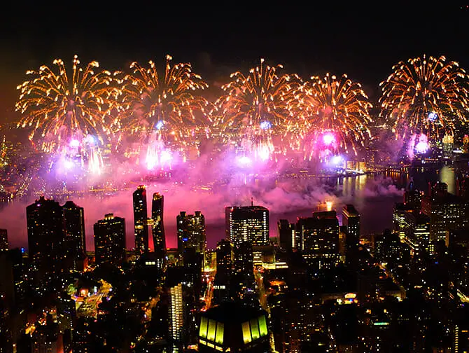 4th of July -juhlat New Yorkissa