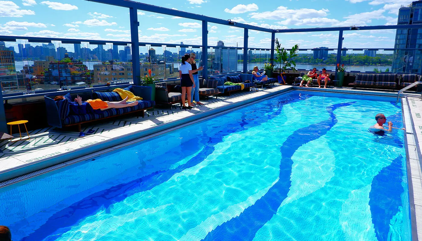 New Yorkin hotellit joissa uima-allas - Gansevoort Meatpacking