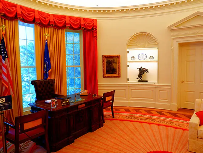 New York Historical Museum - Meet the Presidents ja Oval Office