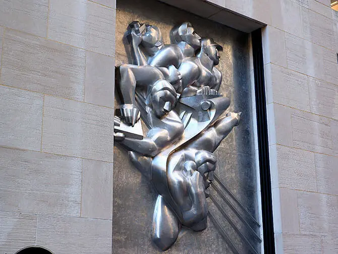 Rockefeller Center Tour - Taide ulkona