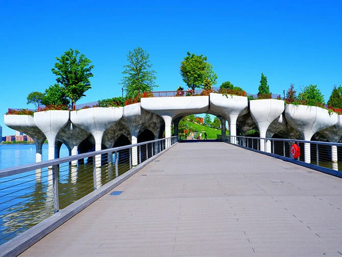 Hudson River Park New Yorkissa - Little Island