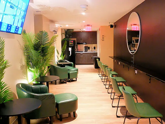 Hostellit New Yorkissa - Nap York Central Park Sleep Station yhteistilat