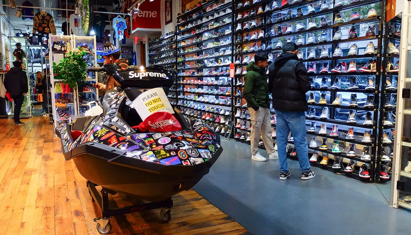 Sneaker-kaupat New Yorkissa - Exclusive sneakers