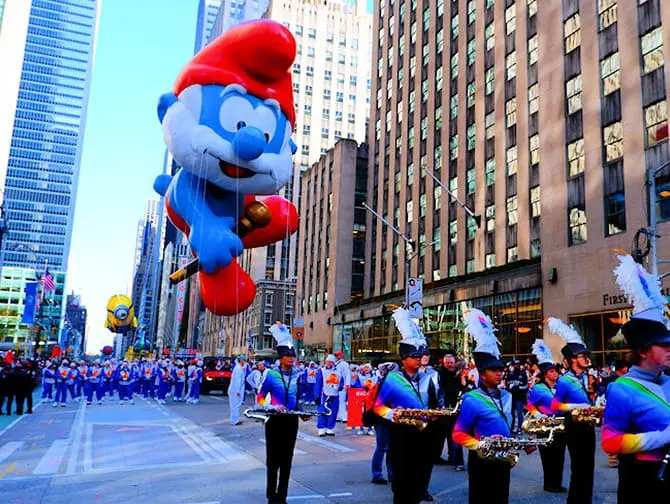 Macy’s Thanksgiving Parade New Yorkissa - Paraati