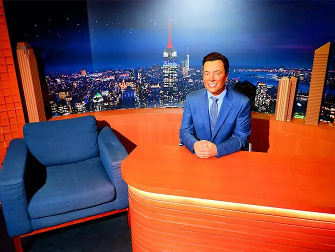Madame Tussauds New Yorkissa - Tonight Show