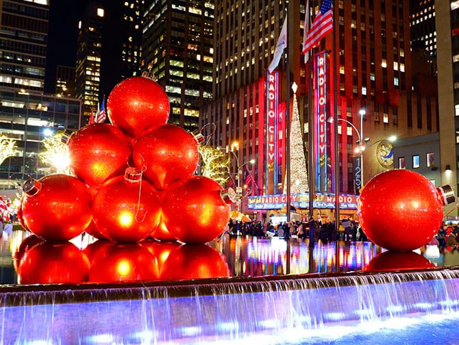 Kävelyreitit New Yorkissa - Joulu New Yorkissa kuva