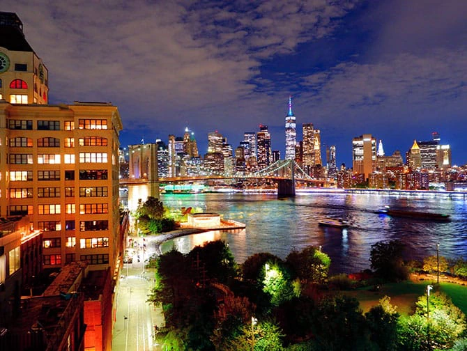 K&auml;velyreitit New Yorkissa - Iltareitti Brooklyn & Chinatown