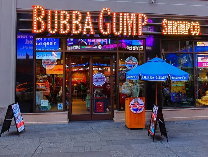 Teemaravintola Bubba Gump Shrimp