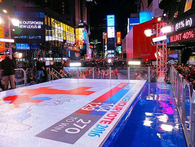 Koe vuoden 2024 USA:n vaalit New Yorkissa - Tv-lähetys