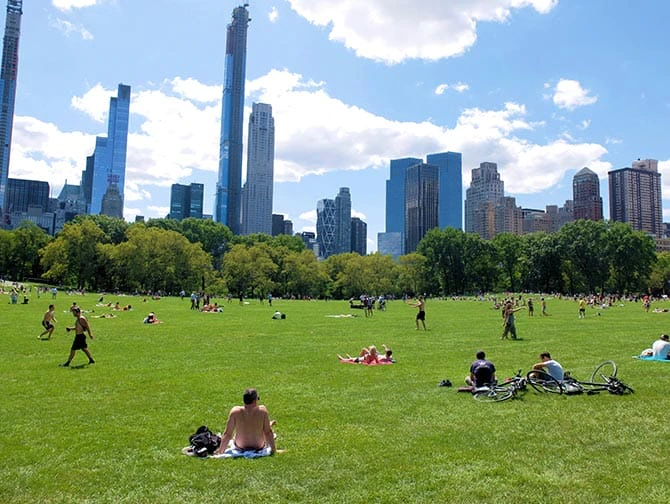 Py&ouml;r&auml;retket New Yorkissa - Central Park