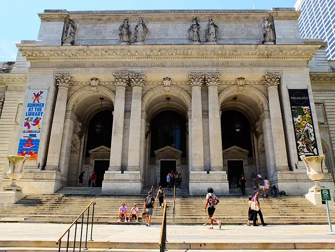Supersankarit-kierros New Yorkissa - New York Public Library