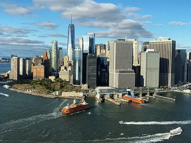Parhaat näköalapaikat New Yorkissa