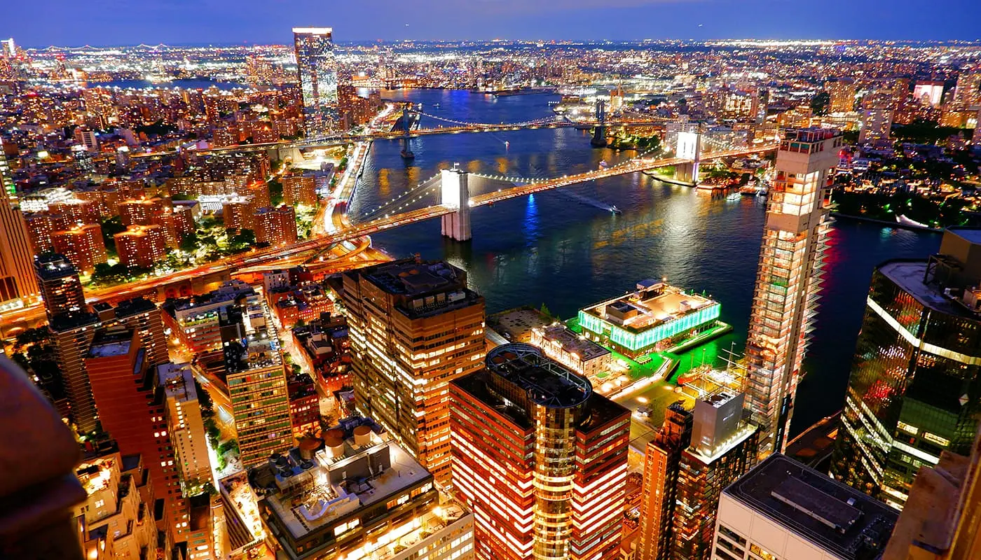 New Yorkin parhaat kattoterassibaarit - Overstory