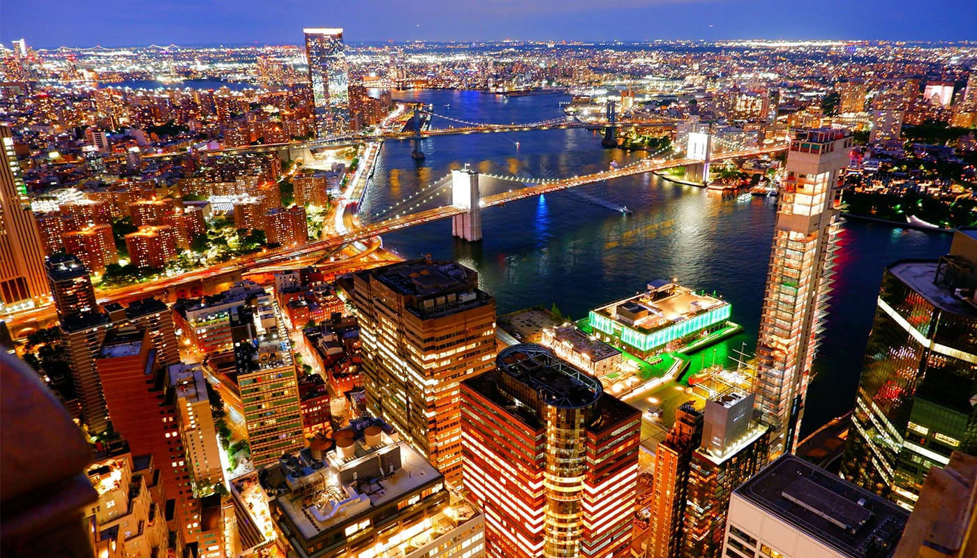 Parhaat New Yorkin nähtävyydet - Kattoterassibaari