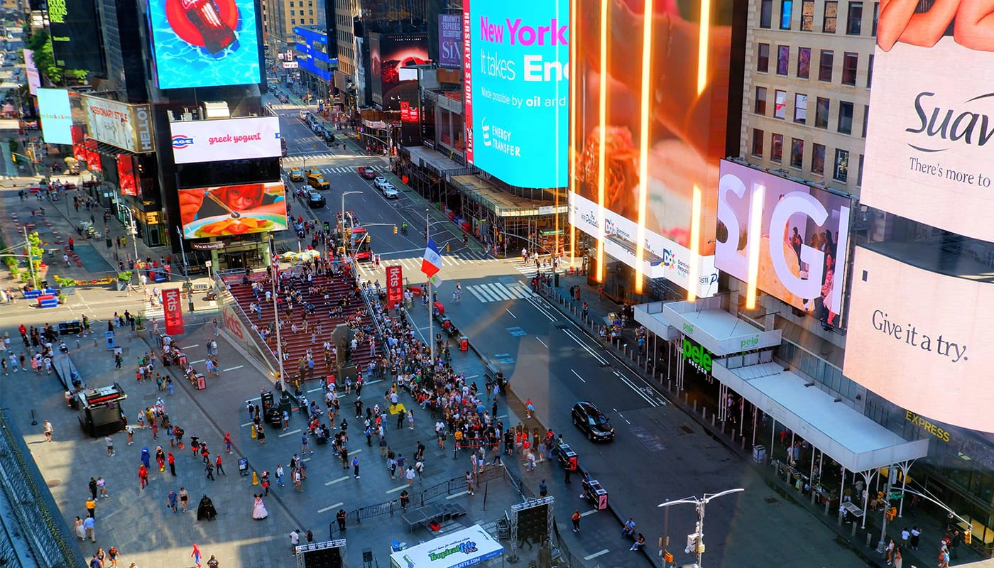 Hotellit Times Squarella - New York Marriott Marquis