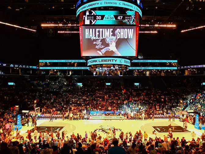 Barclays Center Brooklynissa - New York Liberty