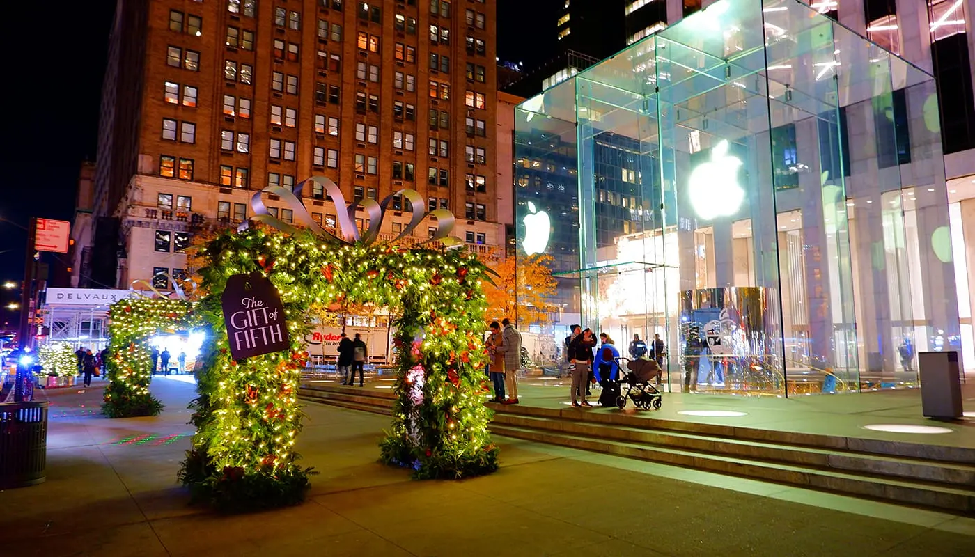 Jouluinen matkasuunnitelma New Yorkiin - Fifth Avenue