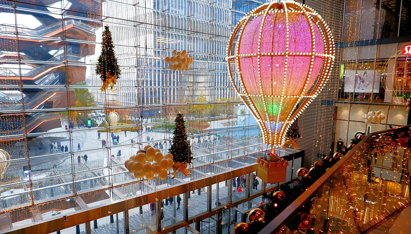 Jouluinen matkasuunnitelma New Yorkiin - Hudson Yards