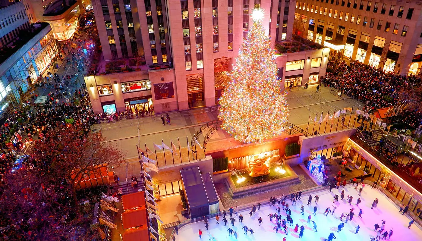 Joulunalusaika New Yorkissa - Rockefeller Center VIP-kierros