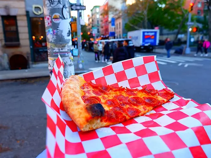 Pizzakierros New Yorkissa