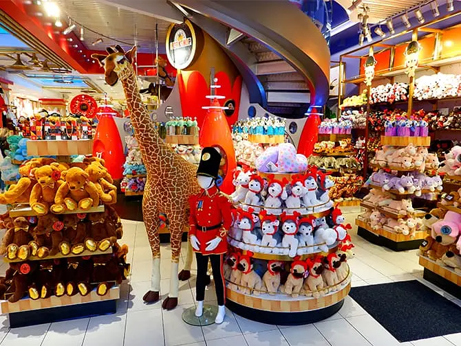 FAO Schwarz New Yorkissa - Lelukauppa