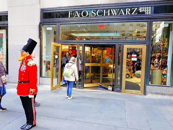 FAO Schwarz New Yorkissa