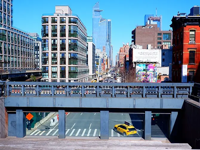 High Line Park New Yorkissa - Tasanne