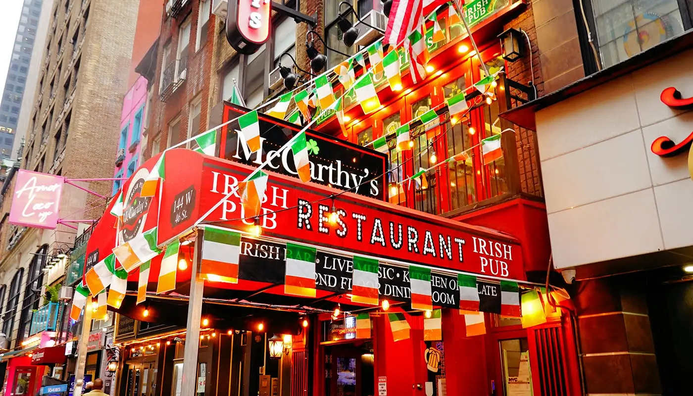 St. Patrick’s Day New Yorkissa - Irkkubaari