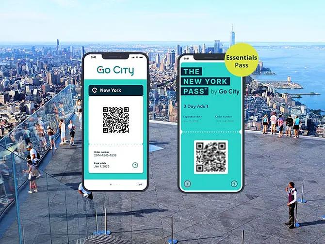 GoCity New York Explorer Pass ja New York Essentials Pass -kaupunkipassien erot
