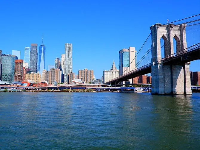 Valokuvaaminen New Yorkissa - Brooklynin silta