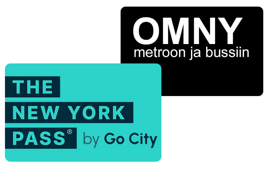 New York Pass 3 päivää + OMNY