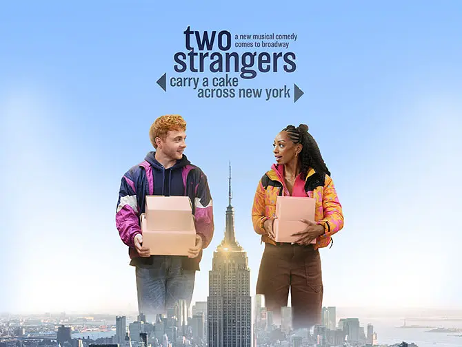 Two Strangers (Carry a Cake Across New York) Broadway-liput