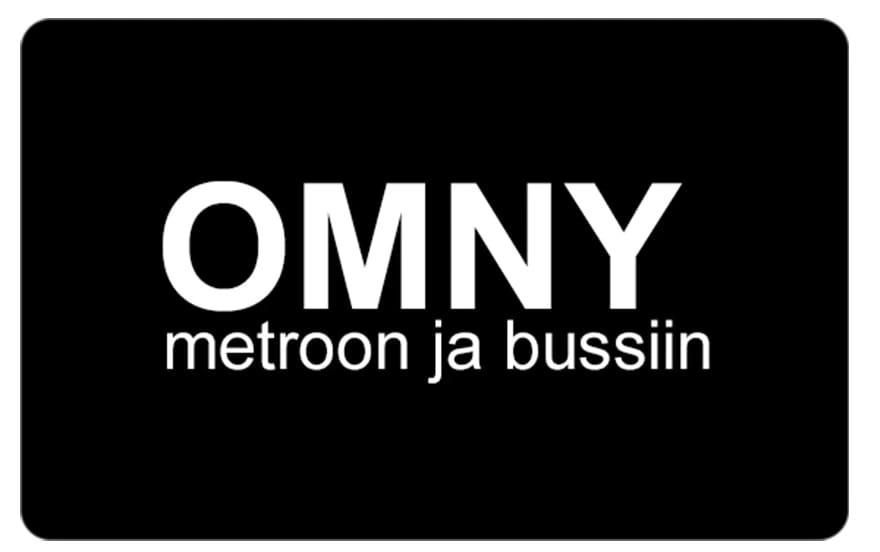 OMNY-kortti 7 päivän rajaton matkustus