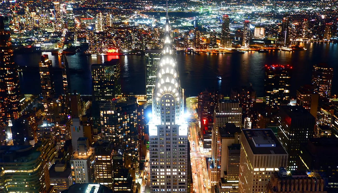 Chrysler Building New Yorkissa - Illalla