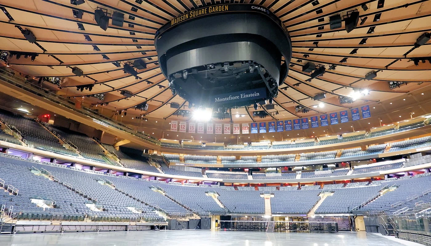 Stadionkierrokset New Yorkissa - Madison Square Garden Tour