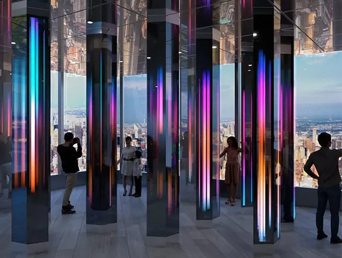 Edge New York -liput - Moniaistiset installaatiot
