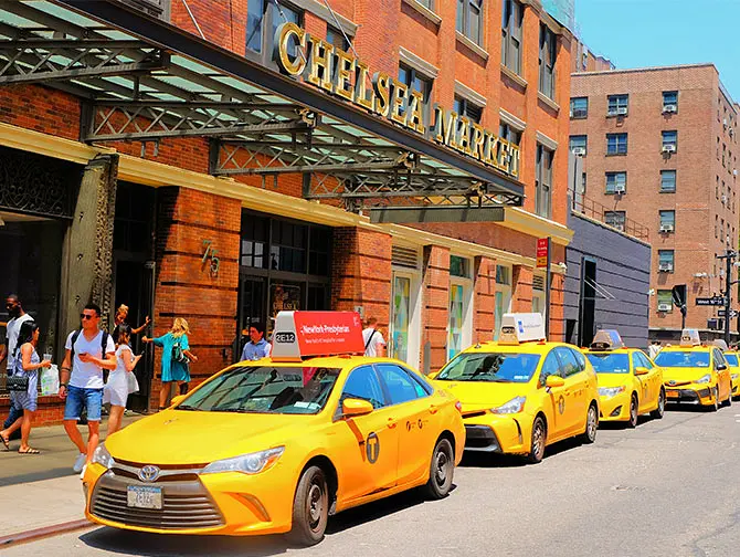 Chelsea Market New Yorkissa - Tori Meatpacking Districtillä