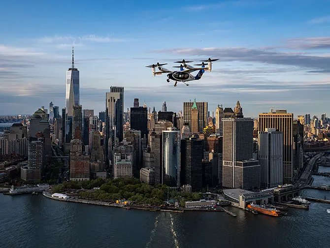 Joby Aviation: sähköinen helikopteritaksi JFK:lta Manhattanille - 7 minuutin lento lentokentältä kaupunkiin
