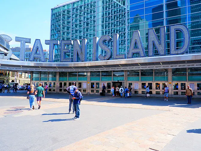 Battery Park New Yorkissa - Staten Island Ferry Terminal