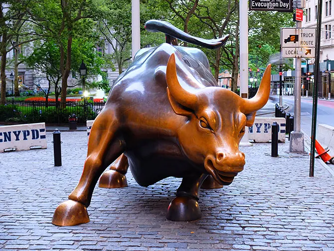 Charging Bull -patsas New Yorkissa