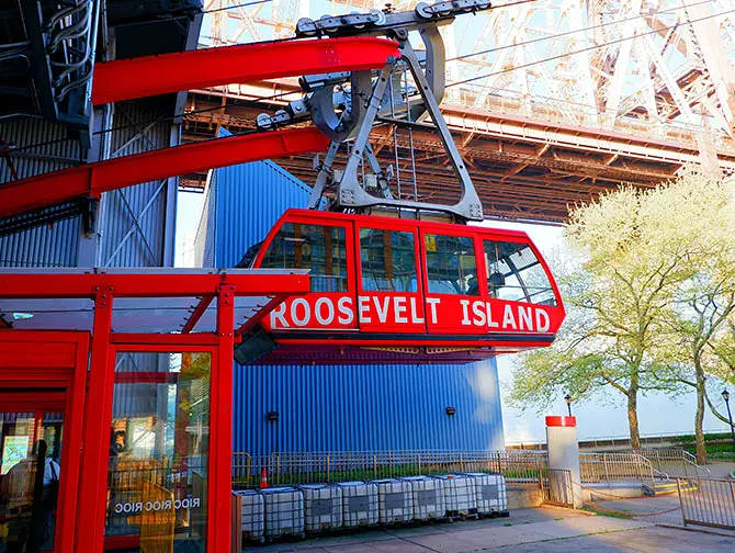 K&auml;velyreitit New Yorkissa - Roosevelt Island
