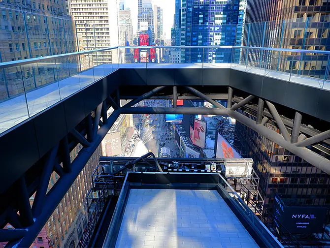One Times Square Skywalk -liput - Mene One Times Squareen nauttimaan ainutlaatuisista näkymistä Times Squarelle