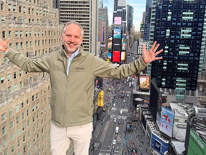 One Times Square Skywalk -liput - Vierailuni One Times Squarella