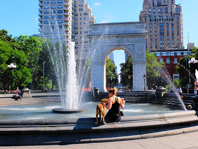 Washington Square Park New Yorkissa