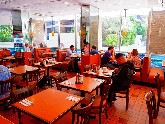 Diner-ruokalat New Yorkissa - Squire's Diner