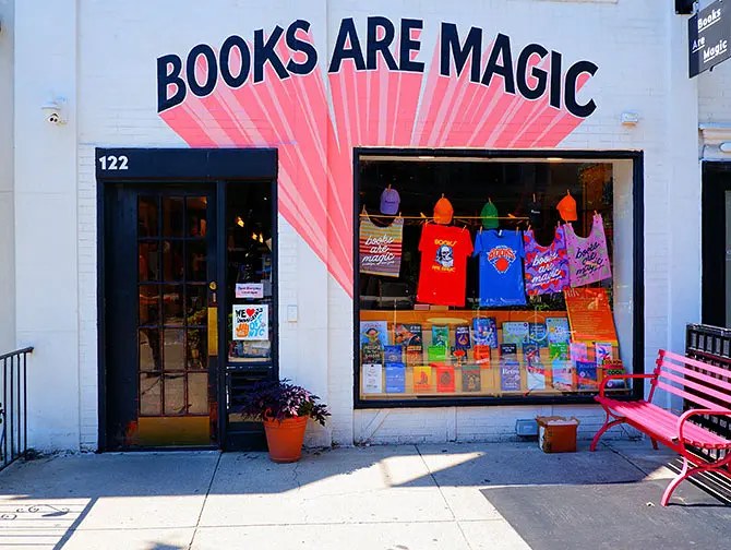 Kirjakaupat New Yorkissa - Books are Magic